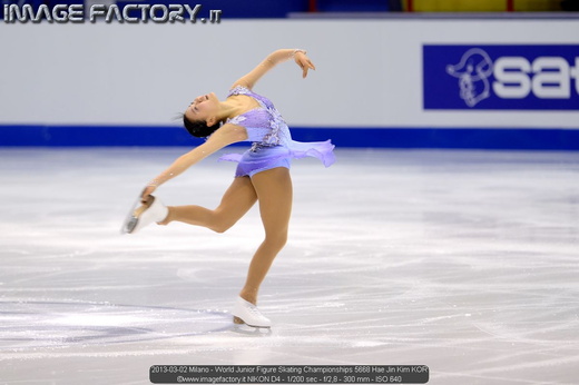2013-03-02 Milano - World Junior Figure Skating Championships 5668 Hae Jin Kim KOR